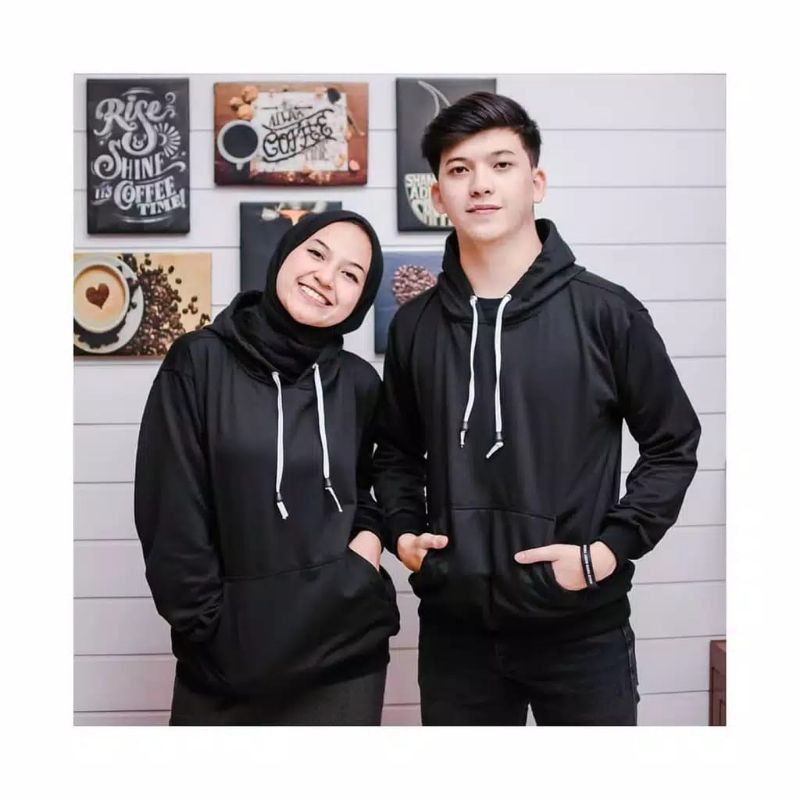 JAKET SWEATER HOODIE POLOS PRIA WANITA BISA DI PAKAI COUPLE WITH MY LOVE
