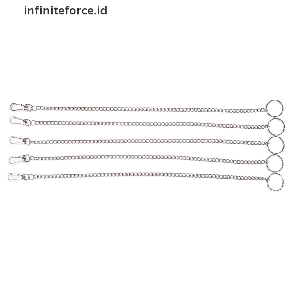 (infiniteforce.id) Gantungan Kunci Ekstra Panjang Bahan Metal Gaya hipster