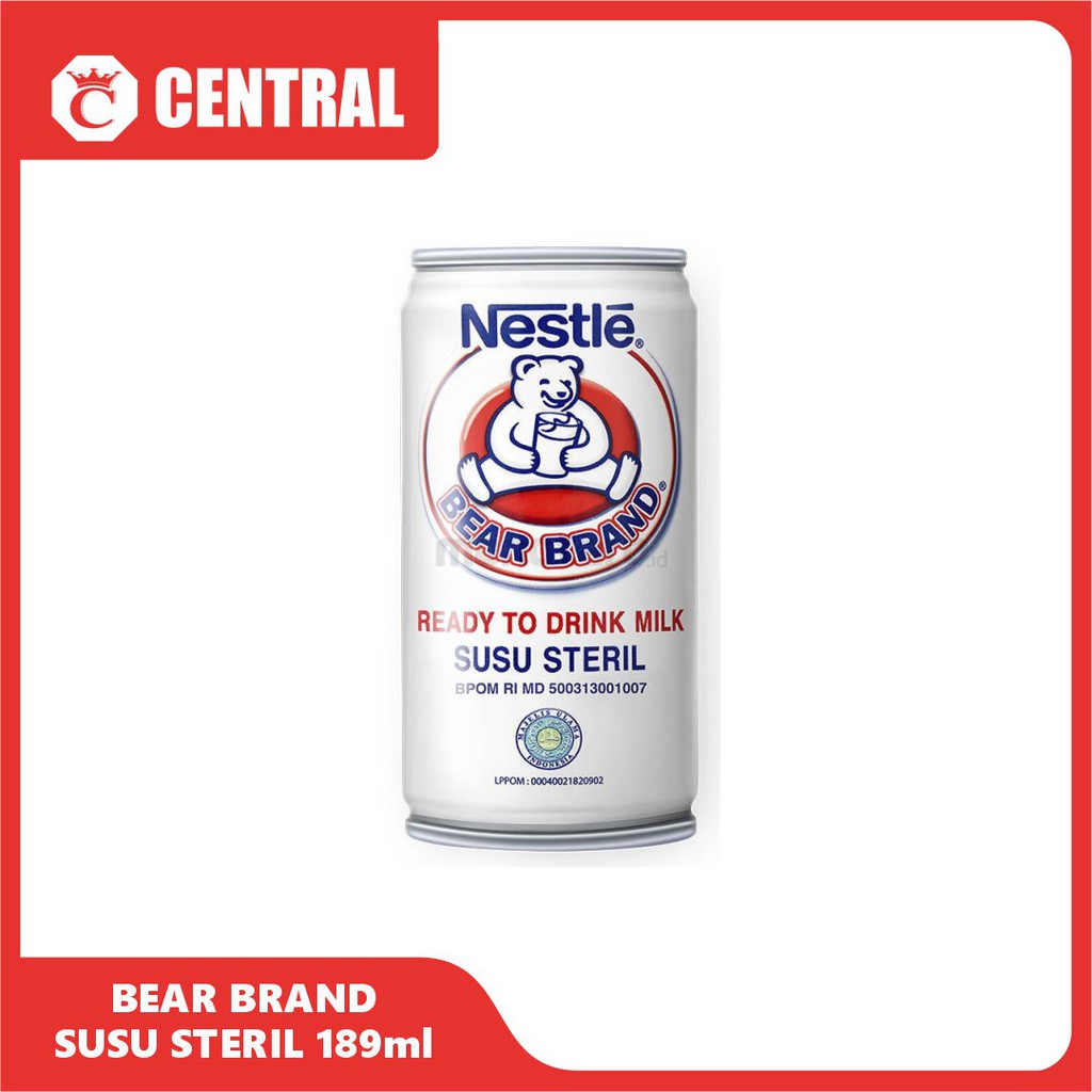 

BEAR BRAND SUSU STERIL 189ML