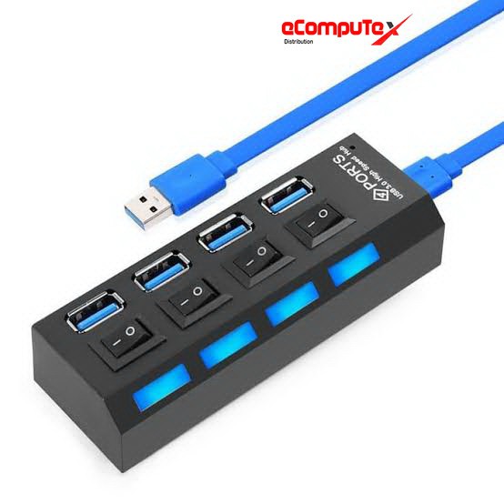 USB HUB 3.0 4 PORT SWITCH