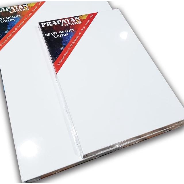 

Kanvas lukis prapatan + spanram (40x40cm)