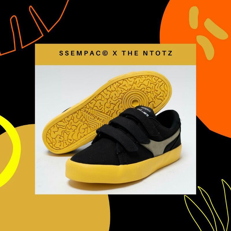 SEPATU LOKAL PRIA DAN WANITA SSEMPAC "THE NTOTZ PINEAPPLE"