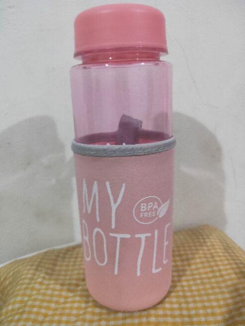 My Bottle + Pouch Warna Infused Water 500ml - Botol Minum 1kg 10pc