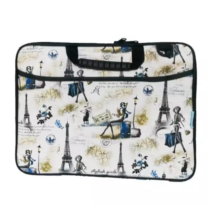 Trend-Creative Tas Notebook Tas Laptop Motif Paris 14inch