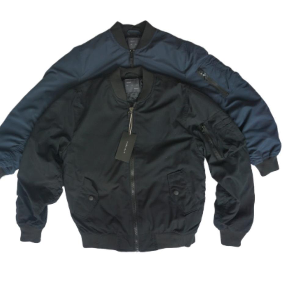Tampil Keren ?? Jaket Bomber Zara Man Original Black Navy Olive Made by Garment Zara Man Indonesia ↟