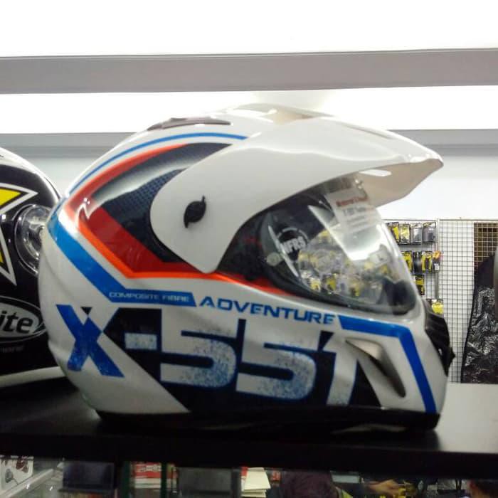 HELM XLITE X551 ADVENTURE SUPERMOTO ADV
