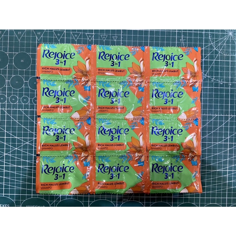 Sampo REJOICE Sachet / LEMBAR / 36 Sachet