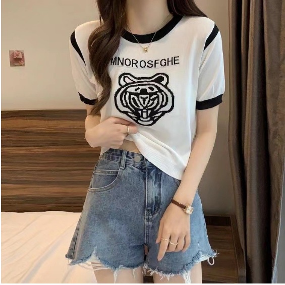 atasan RAJUT IMPORT rajut lengan panjang fashion korea style wanita 55085# IMPORT