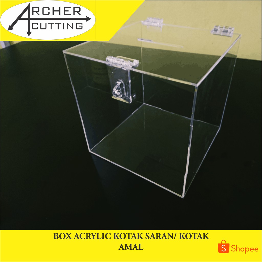 BOX / KOTAK SARAN/ KOTAK AMAL AKRILIK