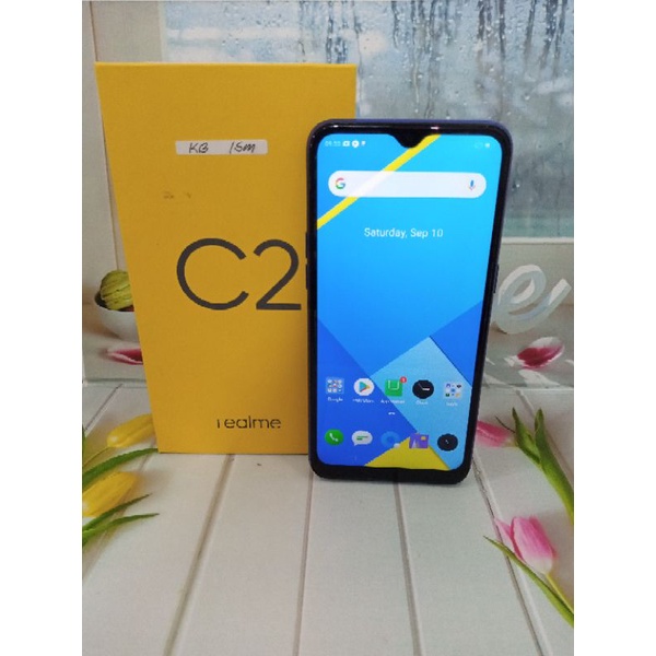 Realme C2 3/32 Second Fullset Bekas Garansi Resmi