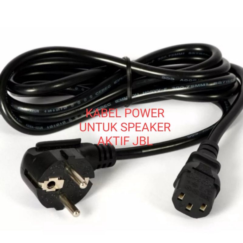 KABEL POWER UNTUK SPEAKER AKTIF JBL