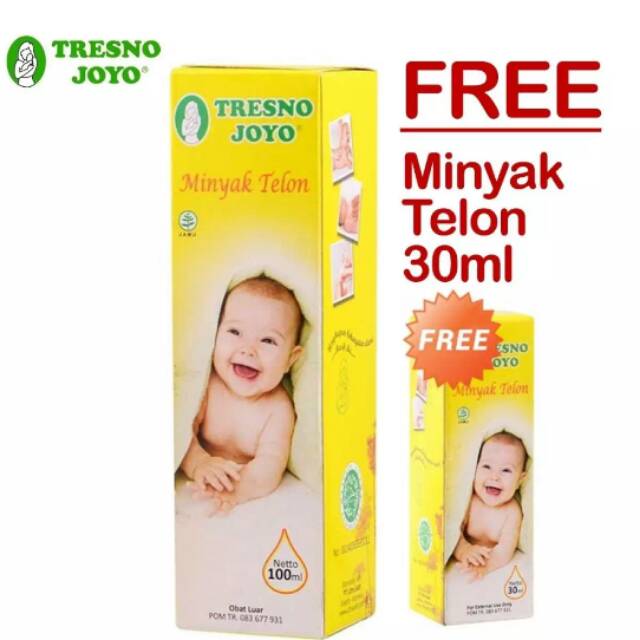 Minyak Telon Tresno Joyo 100ml + 30 ml