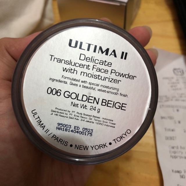 ULTIMA II / ULTIMA 2 Bedak translucent face powder