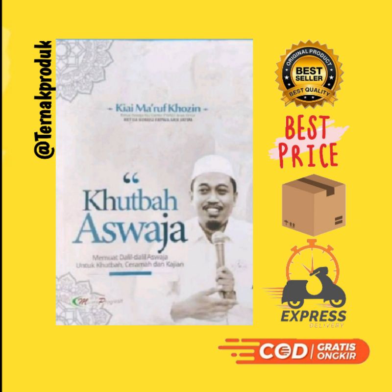 Buku Khutbah Jumat Aswaja KH Maruf Khozin Pilihan Setahun Nu Bahasa Indonesia