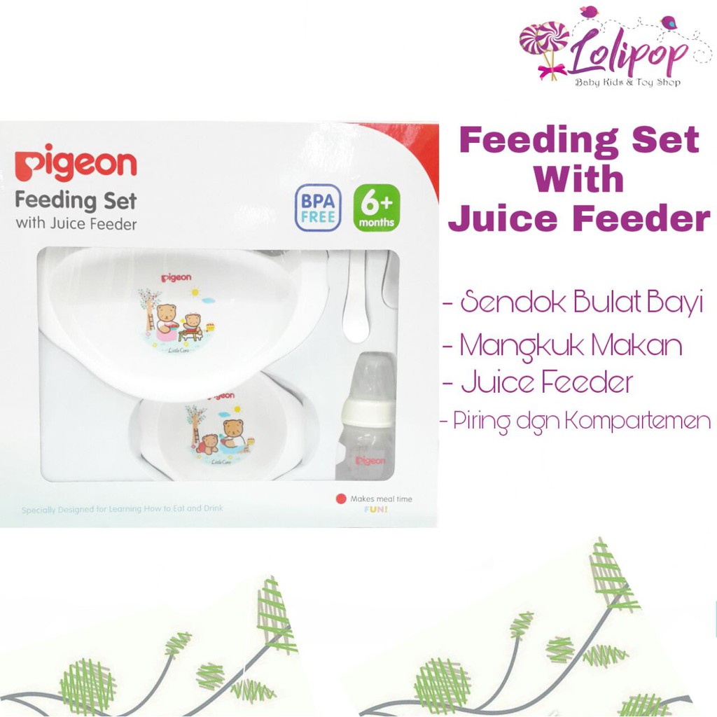 FEEDING SET PIGEON WITH JUICE FEEDER