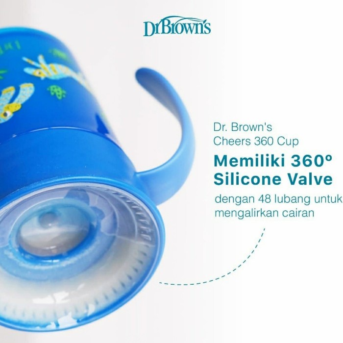 Dr. Browns Cheers 360 Cup Gelas Cangkir Bayi Training Sippy Cup