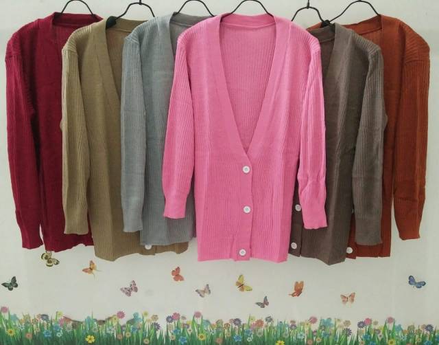 KARDIGAN RAJUT WANITA /CROP CARDY KANCING 3/CARDIGAN WANITA/CARDIGAN LIDYA CARDY