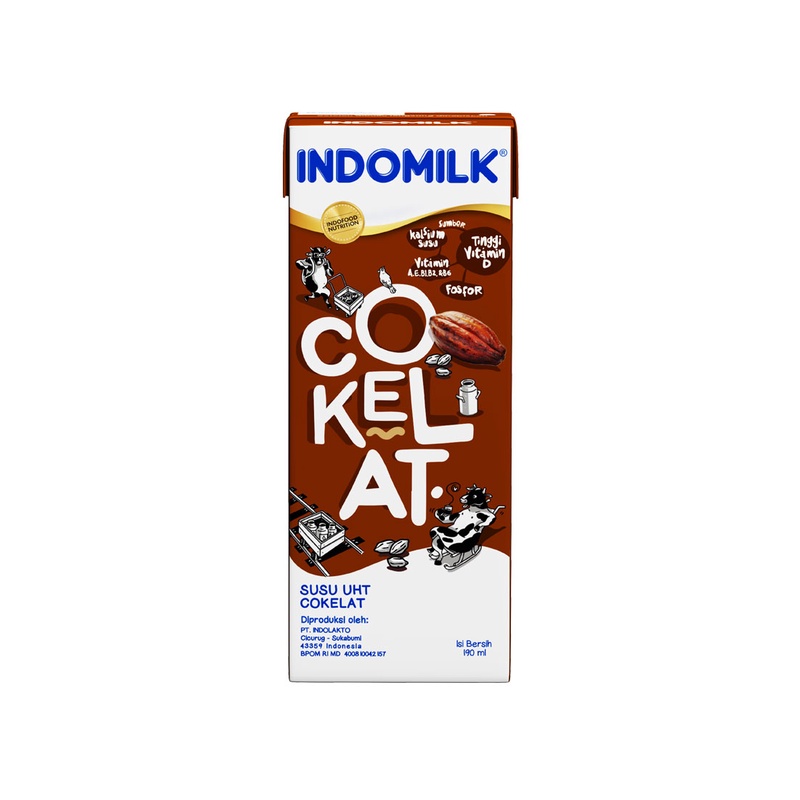 

Indomilk Susu Cair Uht Chocolate 190Ml - Alhanan/04