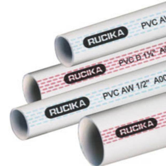 Jual Pipa air PVC Rucika 3/4" inch - 26 mm tipe AW Indonesia|Shopee Indonesia