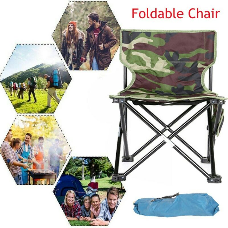 COD Kursi Lipat Portable Memancing Out Door Camping Fishing Chair AEF 39x39x65cm aan147