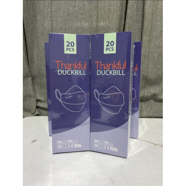 Masker thankful duckbill dewasa isi 20