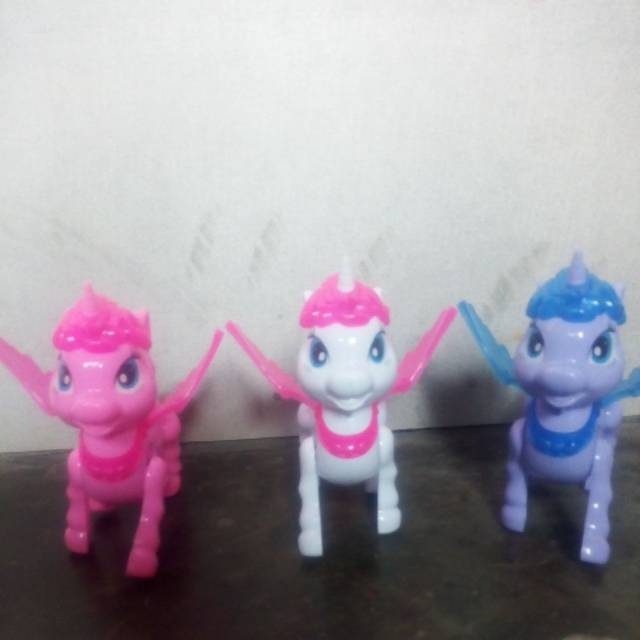 Mainan kuda poni plastik / mainan kuda Sembrani plastik