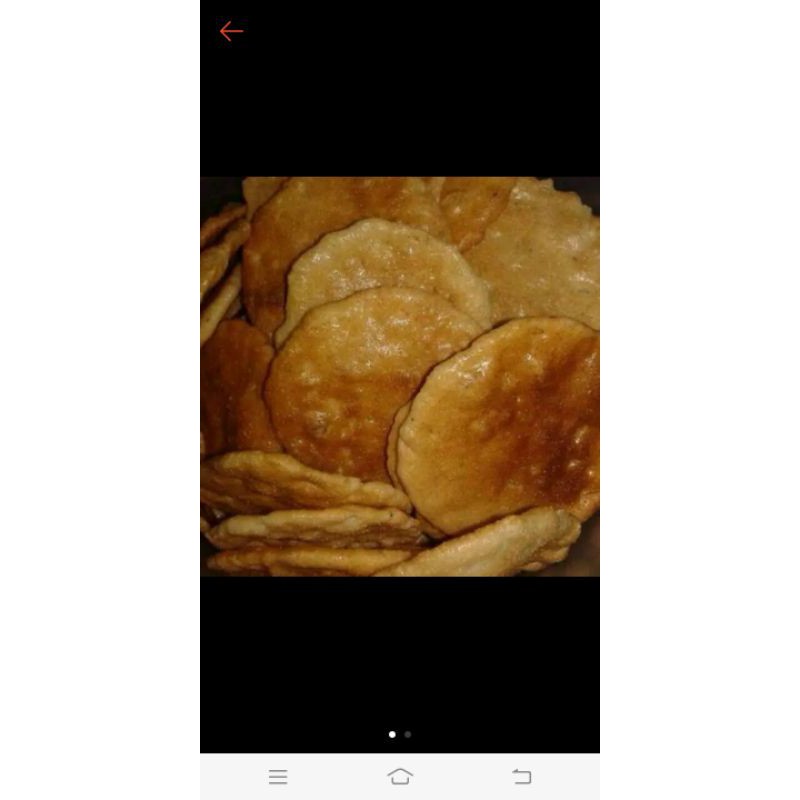 Opak ketan asli khas pangandaran, gurih, renyah,