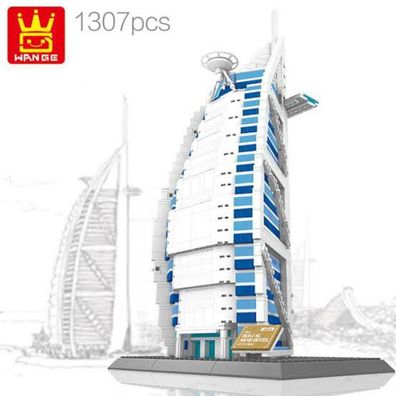 wange lego block 5220 burj al arab