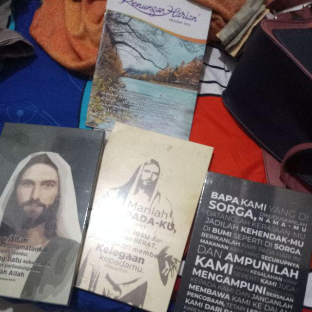 Hiasan Dinding Rohani Kristen Doa Bapa Kami Uk 12,5x20cm