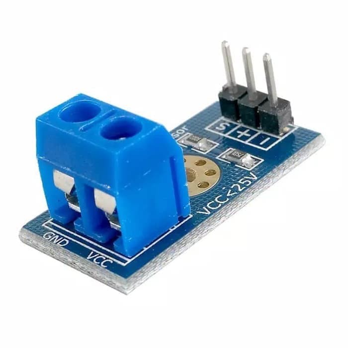 Sensor Tegangan Voltage DC 0-25v Pendeteksi Volt Arduino Raspberry Pi