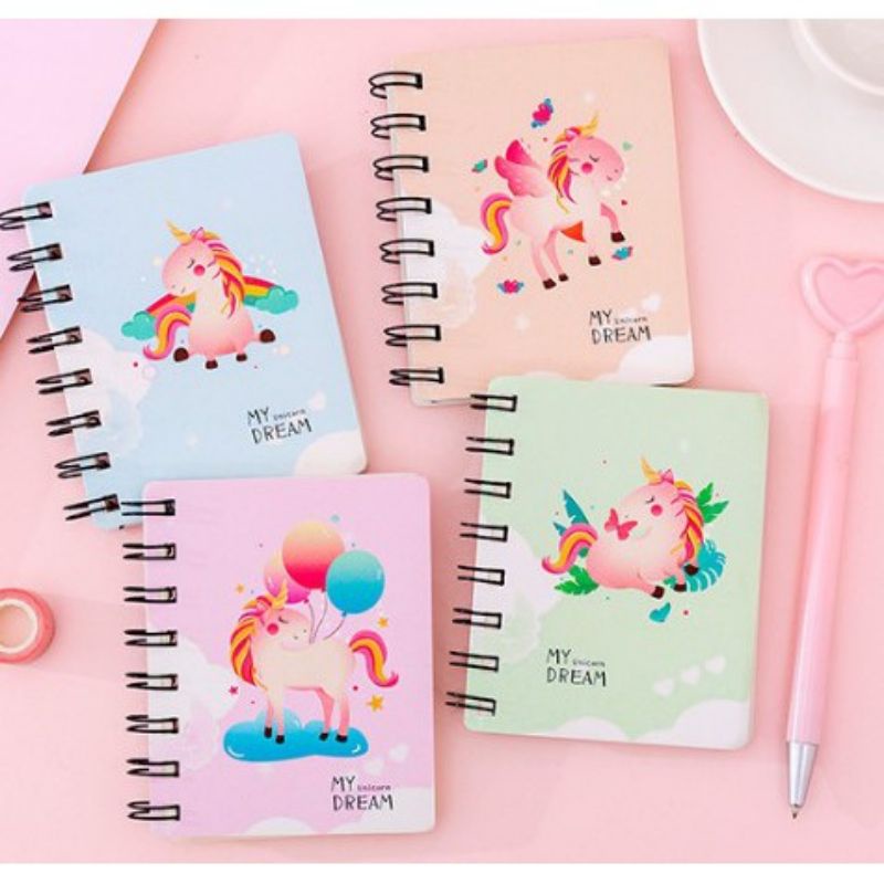 

Notebook Spiral Unicorn