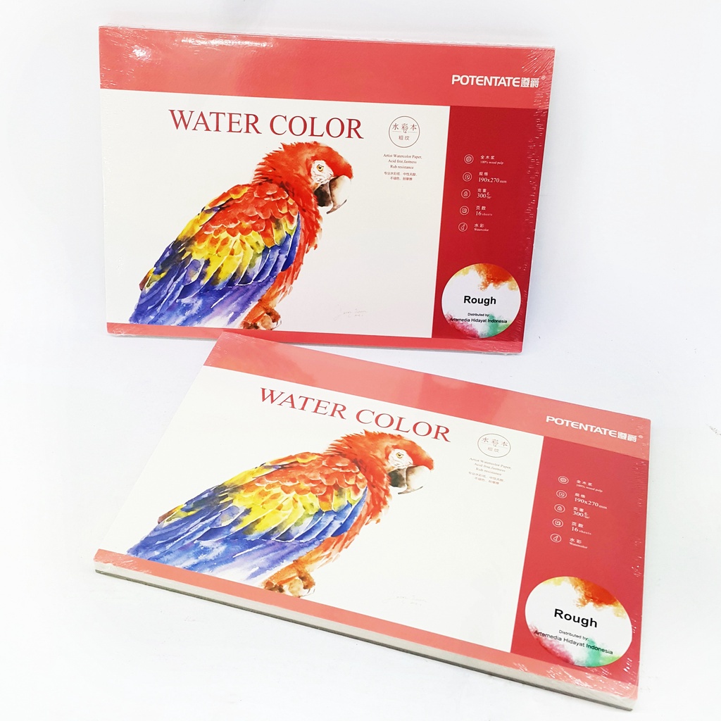 

Potentate Water Color Pad Rough 190 x 270 mm