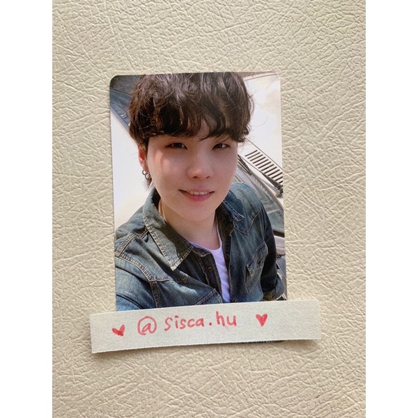 Photocard POB Butter Cream (tin case) SUGA - SUGA POB Butter Cream BTS