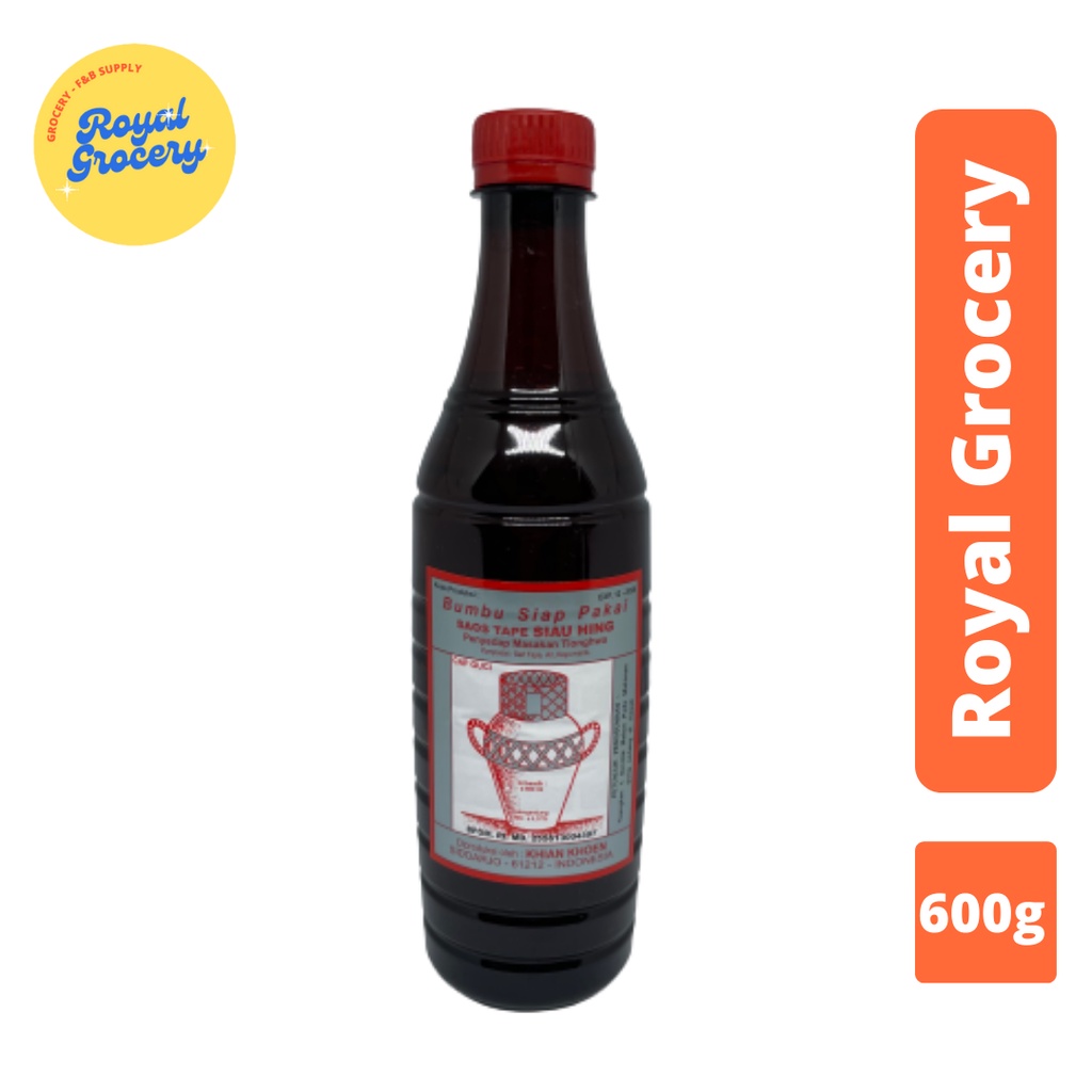Arak Masak Cap Gentong / Saos Tape Siau Hing / Angciu Ang Ciu 600ml