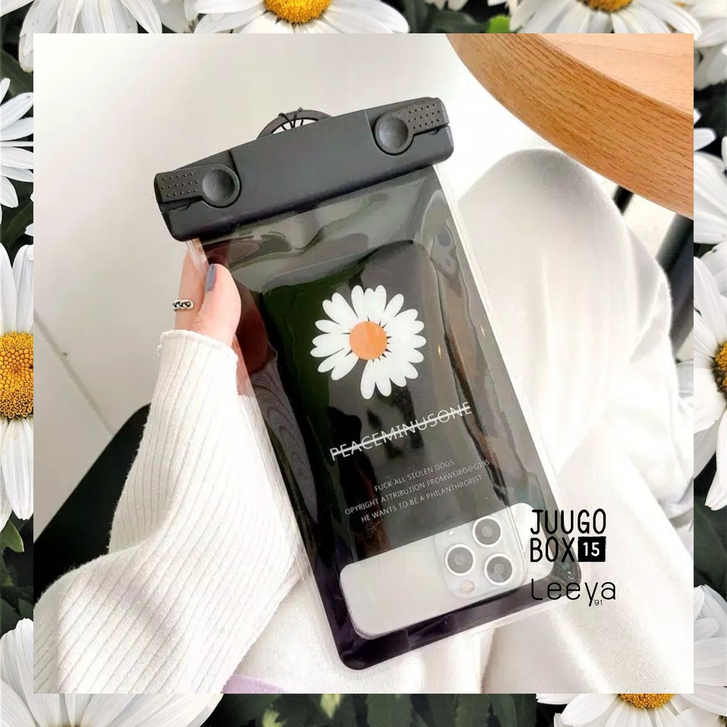 READY - Waterproof peaceminusone PMO GD Gdragon Bigbang Phone Case Daisy Anti Corona