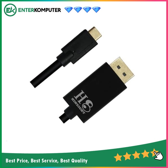 Accessories Kabel USB 3.1 Type C To Display Port 1.2 UHD 4K x 2K 60Hz (HINEIGHT(H8))