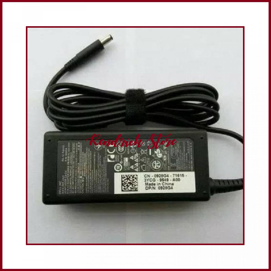 ORIGINAL Adaptor Charger Dell 19.5V 3.34A 14R N4010 N4050 N4110 N5110