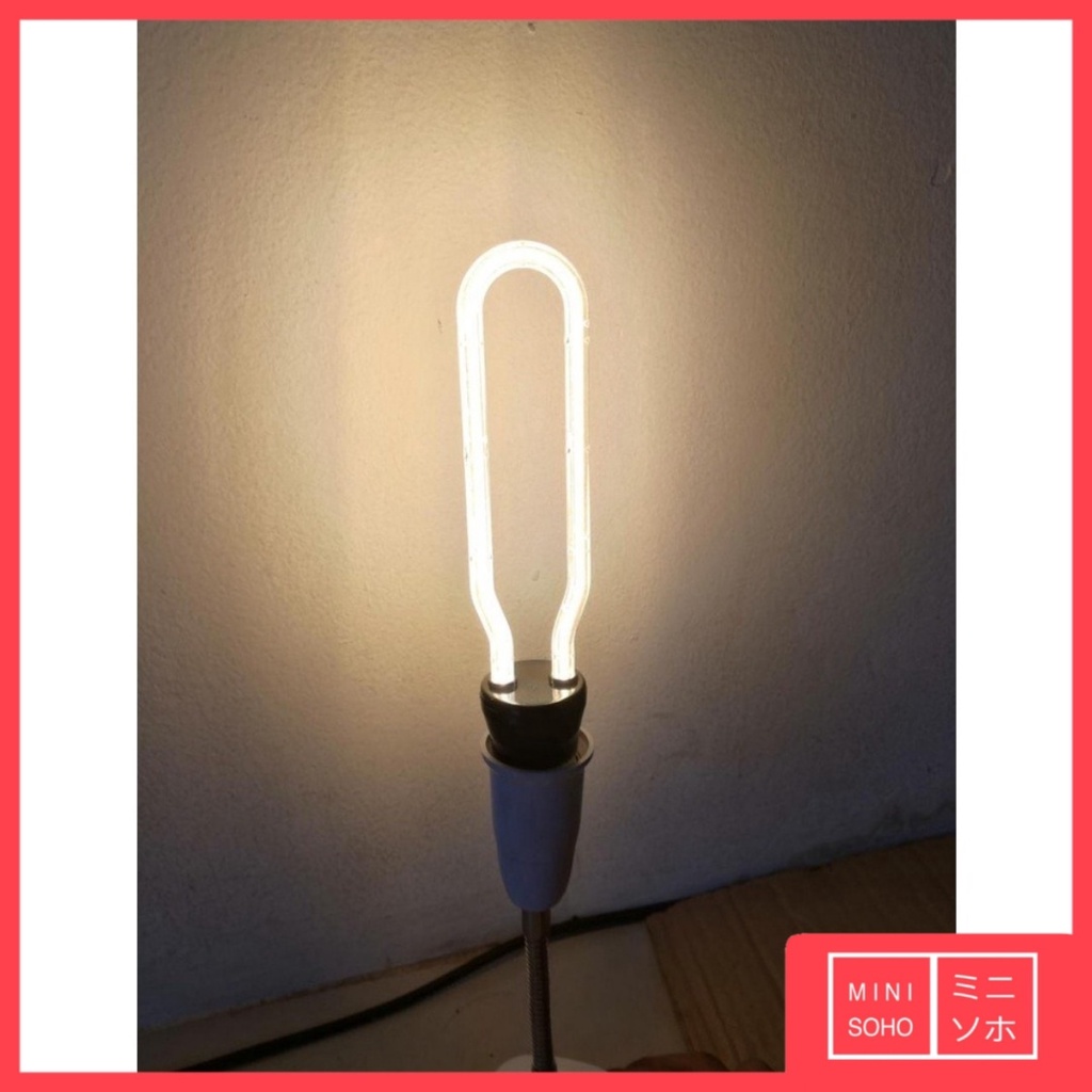 Lampu LED Filamen Candle Light 4W Watt E27 WARM WHITE Filament Cafe Edison Bulb Bohlam kafe