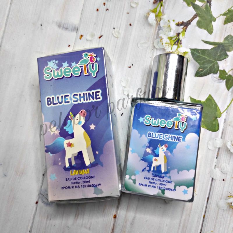 PARFUM SWEETY BLUE SHINE 30ML BPOM Parfum Bayi Parfum Best Seller wanita