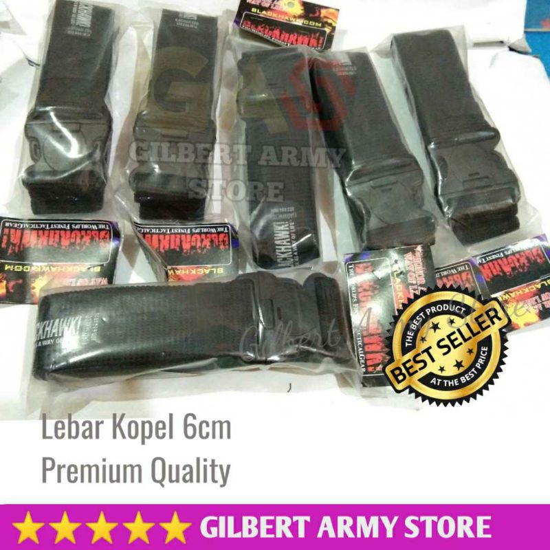 Kopel Blackhawk Tactical Murah Hitam Kualitas Premium Grosir Kopel Army  Militer Gilbert Army Store