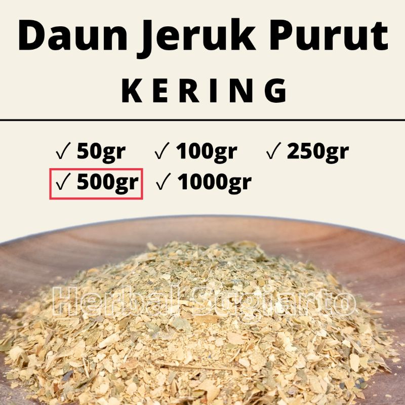 

GROSIR Daun Jeruk Purut Kering Cacah Kasar 1kg 1000gr 500gr 250gr 100gr 50gr Kualitas BAGUS 500gr
