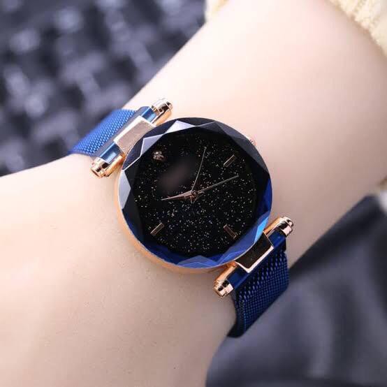 Grosir - J148 Jam Tangan Wanita Magnet Tali Rantai / Arloji / Jam Analog / Jam Mewah