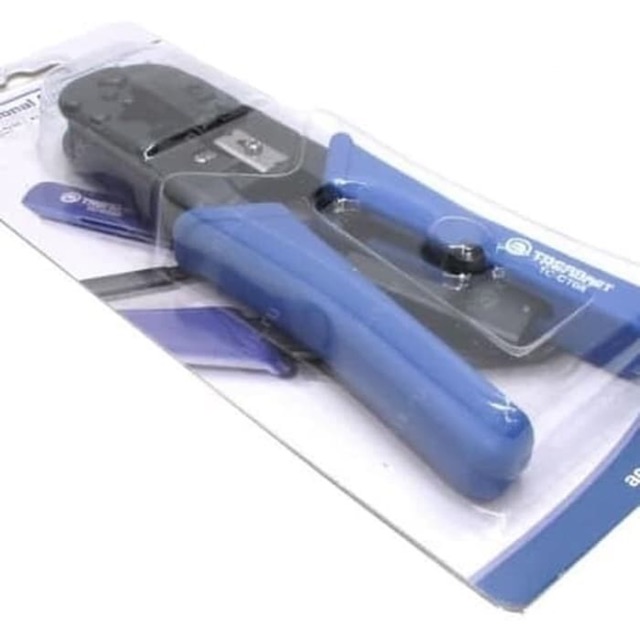 Trendnet Crimping Tool TC-CT68 Alat Tang Krimping cat.5e RJ45 RJ11 | kriping untuk pasang konektor LAN