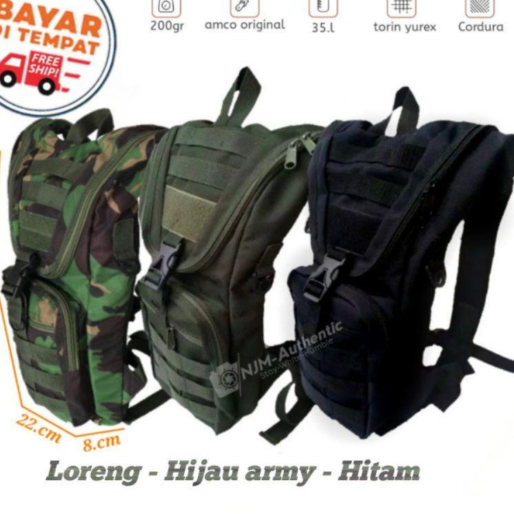Dijamin Miring harga.. Tas Ransel Mini Sport 10 liter Tactical Army Pria Punggung Spedah TasTrail Ad