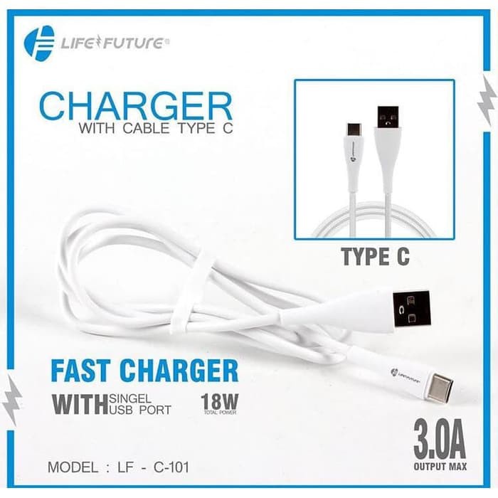 [NEW] LIFE FUTURE CHARGER FAST CHARGING FOR TYPE C C 101