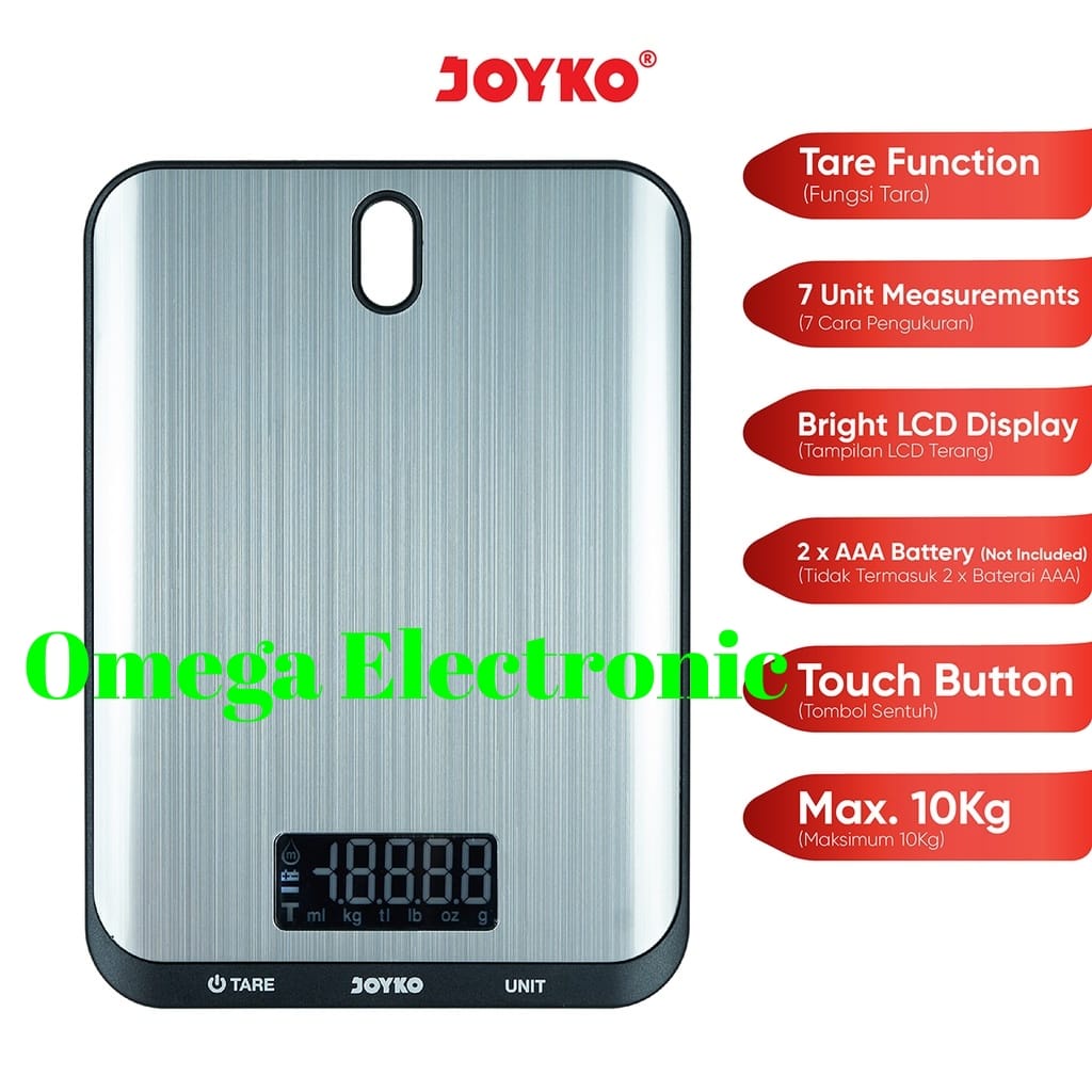 Joyko DSL A3 Timbangan Digital Kitchen Scale Alat Timbang Dapur DSL-A3