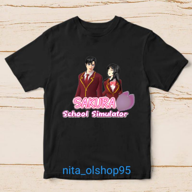 kaos sakura school simulator kaos anak karakter