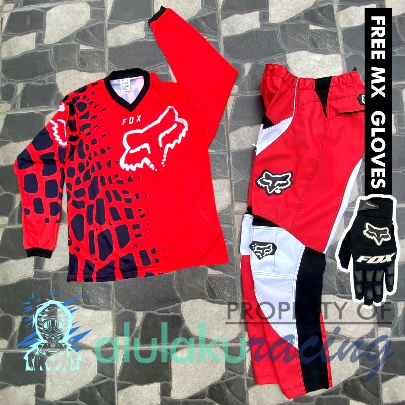 Jersey &amp; Celana MX Trail Motocross - Paket Bundling FOCT1410-F41