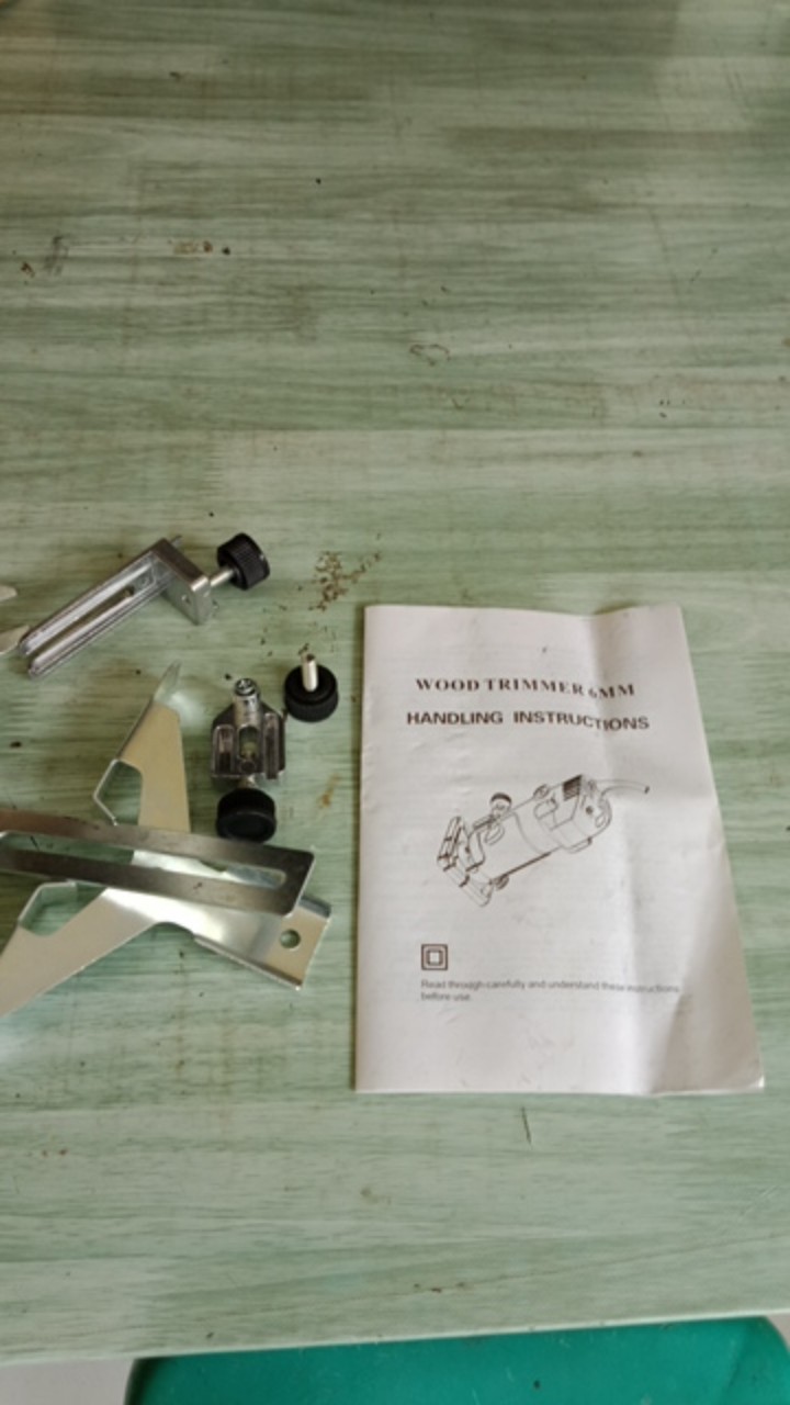 Mailtank Sh134 Wood Trimmer 6mm 1/4 Inchi Mesin Router Profil List Kayu Trimer Ruter Set