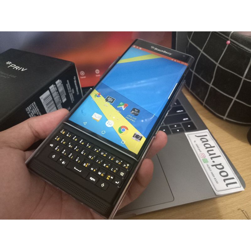 Blackberry Priv Original Normal Mulus Tag Dallas Passport Classic Q30